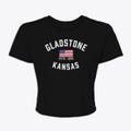 Gladstone Kansas Patriot Women's Crop Top additional view 1