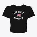 Lake Hubert Minnesota Patriot Women's Crop Top additional view 1