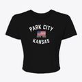 Park City Kansas Patriot Women's Crop Top additional view 1