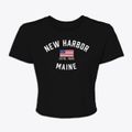 New Harbor Maine Patriot Women's Crop Top additional view 1