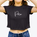 Peru Massachusetts Freestyle Women's Crop Top additional product view 3