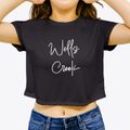 Wells Creek Texas Freestyle Women's Crop Top additional view 3