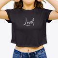 Level Nebraska Freestyle Women's Crop Top additional product view 3