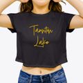 Taunton Lake New Jersey Freestyle Women's Crop Top additional view 3