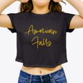American Falls Idaho Freestyle Women's Crop Top additional view 3
