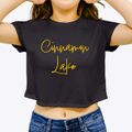 Cinnamon Lake Ohio Freestyle Women's Crop Top additional view 3