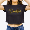 Decatur Nebraska Freestyle Women's Crop Top additional view 3