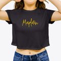 Mapleton Kansas Freestyle Women's Crop Top additional product view 3