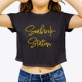 Seabrook Station New Hampshire Freestyle Women's Crop Top additional view 3