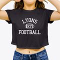 Lyons Kentucky Football Women's Crop Top additional view 3