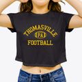 Thomasville Pennsylvania Football Women's Crop Top additional view 3
