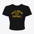 Bald Mound Illinois Football Women's Crop Top additional view 1