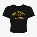Roy Summit Idaho Football Women's Crop Top additional view 1