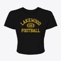 Lakewood Ohio Football Women's Crop Top additional view 1