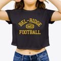 Bel-ridge Missouri Football Women's Crop Top additional view 3