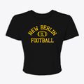 New Berlin Illinois Football Women's Crop Top additional view 1