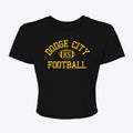 Dodge City Kansas Football Women's Crop Top additional view 1