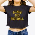 Runge Texas Football Women's Crop Top additional view 3