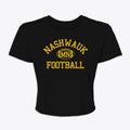 Nashwauk Minnesota Football Women's Crop Top additional view 1
