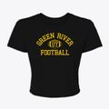 Green River Utah Football Women's Crop Top additional view 1