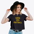 Edon Ohio Football Women's Crop Top additional view 2