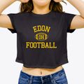 Edon Ohio Football Women's Crop Top additional view 3