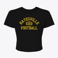 Hayesville Ohio Football Women's Crop Top additional view 1