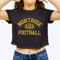 Montrose Arkansas Football Women's Crop Top additional view 3
