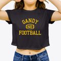 Gandy Nebraska Football Women's Crop Top additional view 3