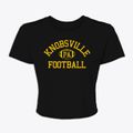 Knobsville Pennsylvania Football Women's Crop Top additional view 1