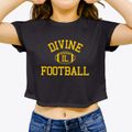 Divine Illinois Football Women's Crop Top additional view 3