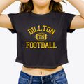 Dillton Tennessee Football Women's Crop Top additional view 3