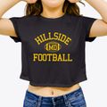 Hillside Maryland Football Women's Crop Top additional view 3