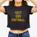 Skit Ohio Football Women's Crop Top additional view 3