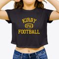 Kirby Pennsylvania Football Women's Crop Top additional view 3
