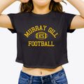 Murray Gill Kansas Football Women's Crop Top additional view 3