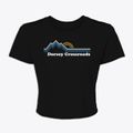Dorsey Crossroads Maryland Mountain View Women's Crop Top additional view 1