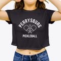 Perrysburg Ohio Pickleball Women's Crop Top additional view 3