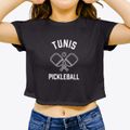 Tunis Arkansas Pickleball Women's Crop Top additional view 3