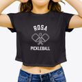 Rosa Virginia Pickleball Women's Crop Top additional view 3