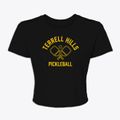 Terrell Hills Texas Pickleball Women's Crop Top additional view 1