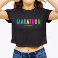 Marathon New York Color Pop Women's Crop Top additional view 3