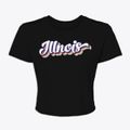 Illinois Retro Candy Vibes Women's Crop Top additional product view 1