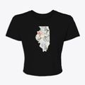 Illinois Spring Dream Women's Crop Top additional product view 1