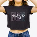 Fade Women's Crop Top additional view 3