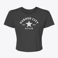 Garden City Utah Star Women's Crop Top additional view 1