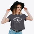 Garden City Utah Star Women's Crop Top additional view 2