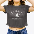 La Plant South Dakota Yacht Club Women's Crop Top additional view 3