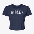 Nibley Utah Timeless Retro Women's Crop Top additional view 1