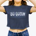 Du Quoin Illinois Timeless Retro Women's Crop Top additional view 3